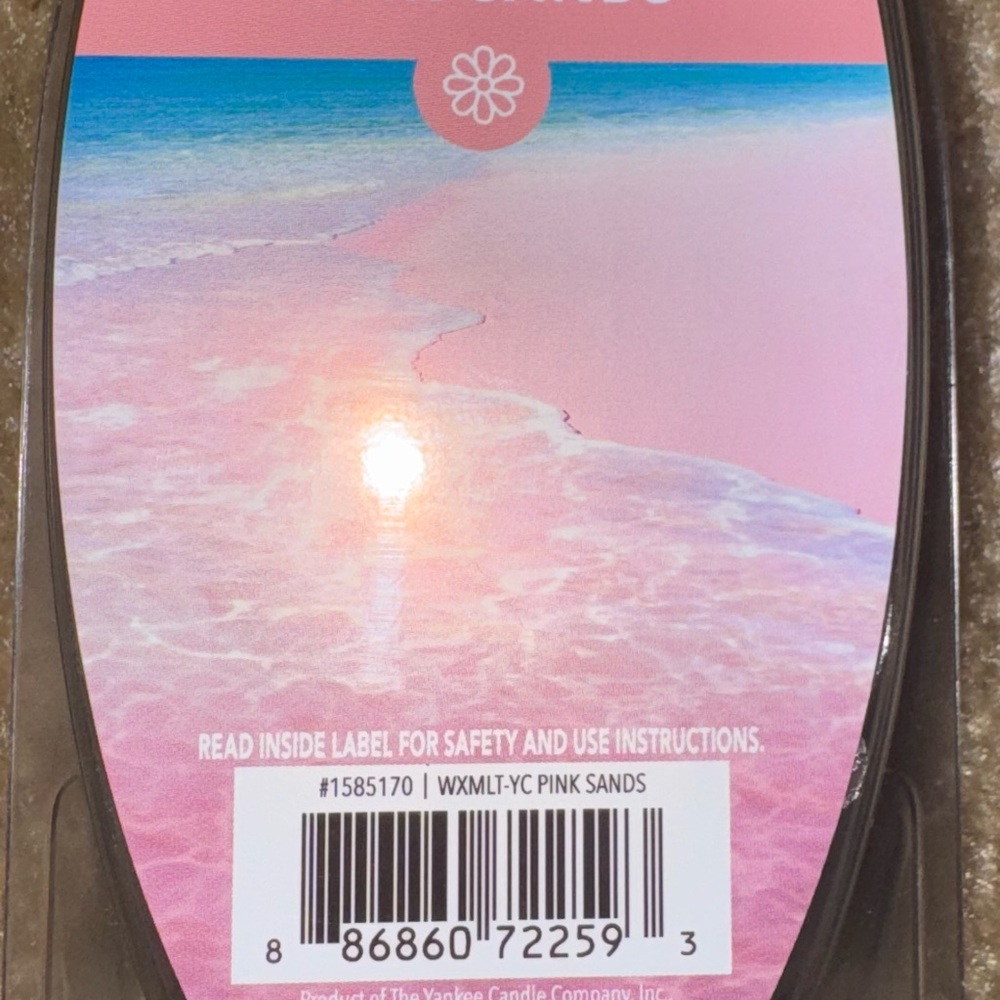 Yankee Candle Pink Sands Wax Melt